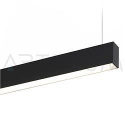 PERFIL MINILINE PLAFON NEGRO 12W 3000K 1600LM DALI 565x38x75MM