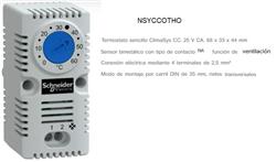 TERMOSTATO AMB. DIN 0-60°C AZUL/REFRIG.NSYCCOTHO