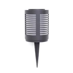 JABALINA CON CABEZAL N*1 D105/1 NEGRO 1 LUZ E27 CON BASE PARA AMURAR IP54