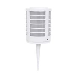 JABALINA CON CABEZAL Nº2 D105/2 BLANCO 1 LUZ E27 CON BASE PARA AMURAR IP54