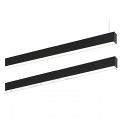 PLAFON MINILINE NEGRO 61W 3000K 8000LM IP54