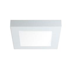 PLAFON SQUARE BLANCO CON DIFUSOR PC LED 18W 3000K 2700LM IP20