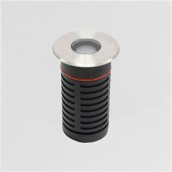 EMBUTIDO PISO UP 2,5 ACERO LED 2,5W 138LM 3000K IP67 24V