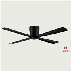 VENTILADOR 452B 4 ASPAS NEGRO 6 VELOCIDADES SIN LU