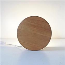 LAMPARA DE MESA SOMBRO CEDRO LED 12W CALIDO 2700K