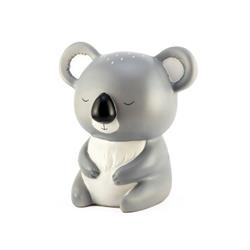 LAMPARA KOALA POLIRESINA GRIS CON ADAPTADOR USB