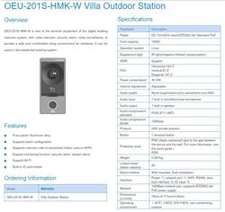 FRENTE APLICAR C/CAMARA WIFI OEU-201S-HMK-W
