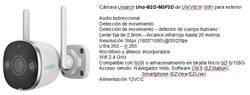 CAMARA UHO-B2D-M3F3D WIFI EXTERIOR 3MPx 2,8mm