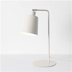 LAMPARA DE MESA PANTALLA MOVIBLE BLANCO TIZA E27