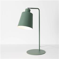 LAMPARA DE MESA PANTALLA MOVIBLE VERDE SECO E27