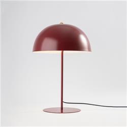 LAMPARA DE MESA PANTALLA HONGO VINO E27