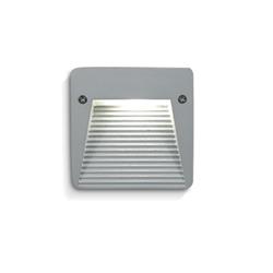 EMBUTIDO PARED 2800/B ALUMINIO BLANCO 1 LUZ G9 IP4