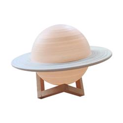 LAMPARA PLANETA SATURNO 3D RECARGABLE CON CONTROL REMOTO