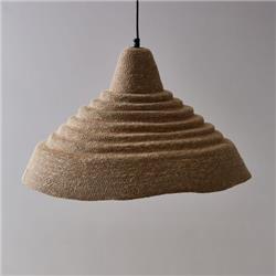 COLGANTE MOJACAR DE SEAGRASS 1 LUZ E27 59CM DIAMETRO X 34CM ALTO