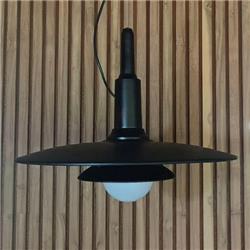 COLGANTE ADEPHA MADERA CEDRO 50CM DIAMETRO 1 LUZ E27