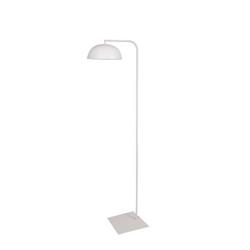 LAMPARA DE PIE DINAMARCA BLANCO 1 LUZ E27 150CM ALTURA