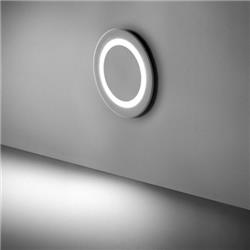 EMBUTIDO PARED HEKA NEGRO LED 1W 3000K 10LM IP20 Ø42MM