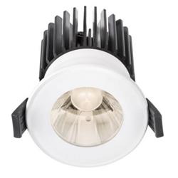 EMBUTIDO TECHO FEDRO R BLANCO 7W 3000K 28° 557LM DIMERIZABLE CRI90 IP44