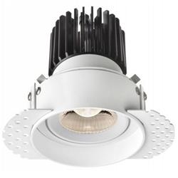 EMBUTIDO FEDRO R BLANCO RECEDIDO SIN MARCO 13W 3000K 33° 1166LM DIM IP20