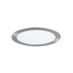EMBUTIDO DE TECHO FLAT NIQUEL MATE 12W 3000K 960LM 