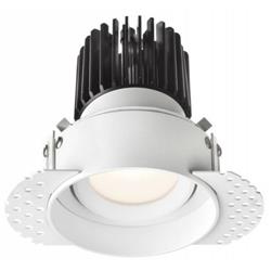 EMBUTIDO FEDRO R BLANCO RECEDIDO SIN MARCO 13W 3000K 21° 1193LM DIM IP20