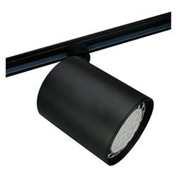 CABEZAL TRACKLIGHT NEGRO AR111 240V IP20 