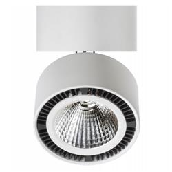 PLAFON INTERIOR KOZMO R NEGRO 15W 3000K 19° 1220LM IP20 