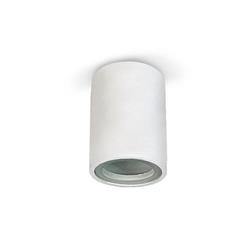 PLAFON 2050/P ALUMINIO BLANCO UNIDIRECCIONAL E27 IP44