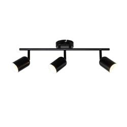 APLIQUE SHADE NEGRO 3 LUCES GU10 BARRAL 51CM 