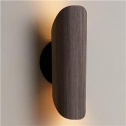 APLIQUE LEGNA EBANO 2 LUCES G9 30CM LARGO X 8CM DIAMETRO