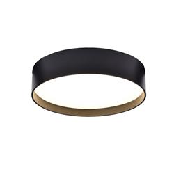 PLAFON MR5 ORION NEGRO PARA RIEL MAGNETICO 18W 3000K DIMERIZABLE 100LM 151º 24V IP20