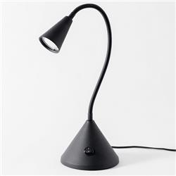 LAMPARA DE MESA FLEXI M NEGRO ON-OFF ARTICULADA