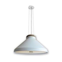 COLGANTE CON DIFUSOR ACRILICO Y MADERA BLANCO MICRO