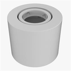 APLIQUE P20 ACERO BLANCO GU10
