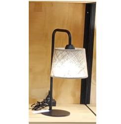LAMPARA DE MESA HORCA CHICA PANTALLA ARPILLERA