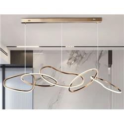 COLGANTE LED GARRID ORO TITANIO 86W DINAMICO 220V