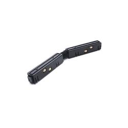 CONDUCTOR UNIÓN RECTA PARA RIEL MAGNETICO MR NEGRO IP20