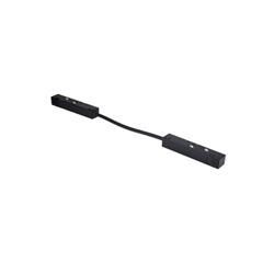 CONDUCTOR UNIÓN CURVA PARA RIEL MAGNETICO MR NEGRO IP20