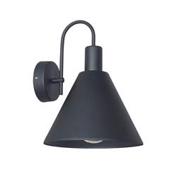 APLIQUE 4372 NEGRO DE CHAPA E27 