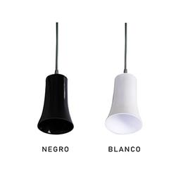 COLGANTE TULIPAN BLANCO I LUZ E27 6,5CM DIAMETRO