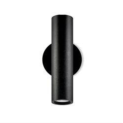APLIQUE ELI BIDIRECCIONAL NEGRO GU10 58MM DIAMETRO X 200MM LARGO