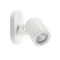 APLIQUE AURORA ALUMINIO BLANCO 1LUZ GU10