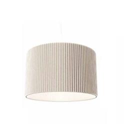 COLGANTE ROMA 38 FIELTRO EXTERIOR BEIGE - INTERIOR CLARO 1 LUZ E27