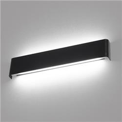 APLIQUE DE PARED MOMO BIDIRECCIONAL NEGRO 24W 3000K 1440LM IP20