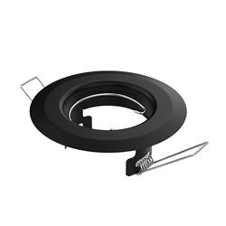 EMBUTIDO E8 BIS SIN MOVIMIENTO NEGRO GU10 Ø100MM X H35MM