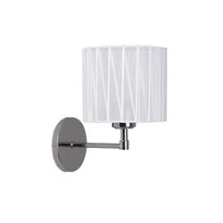 APLIQUE 256 ODIN E27 CILINDRICO LIENZO BLANCO
