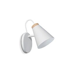 APLIQUE 8150 NORDIK BLANCO 1L E27 CON MOVIMIENTO