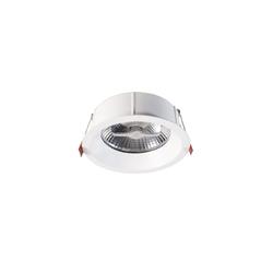 EMBUTIDO NATZ ALUMINIO BLANCO AR111 140MM DIAMTERO X 58MM ALTO