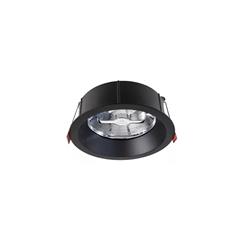 EMBUTIDO NATZ ALUMINIO NEGRO AR111 140MM DIAMTERO X 58MM ALTO