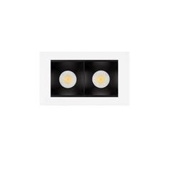 EMBUTIDO KAUS BLANCO 2 LUCES 30º 2,2W 3000K 370LM IP20